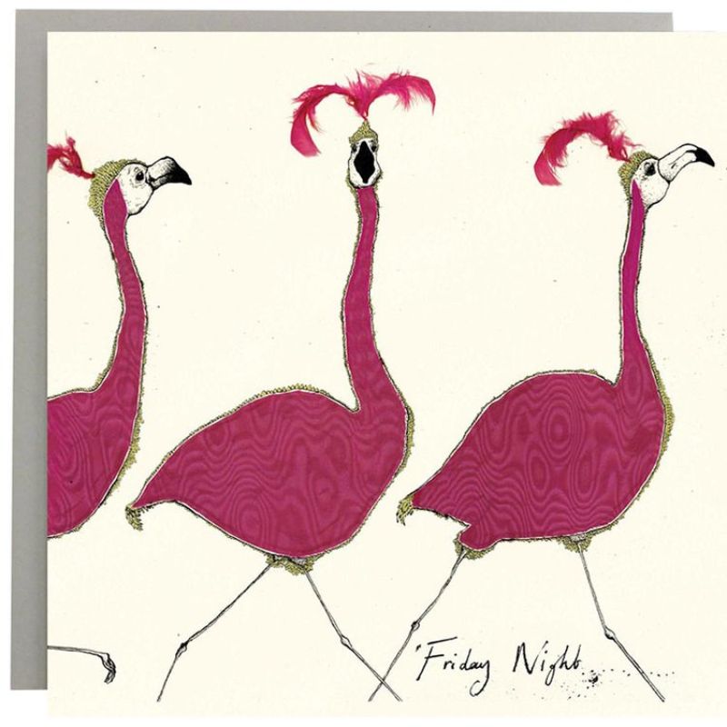 anna wright illustrated greeting card friday night