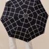Original Duckhead umbrella black grid showing top of umbrella