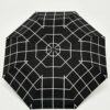 Original Duckhead umbrella black grid showing top of umbrella