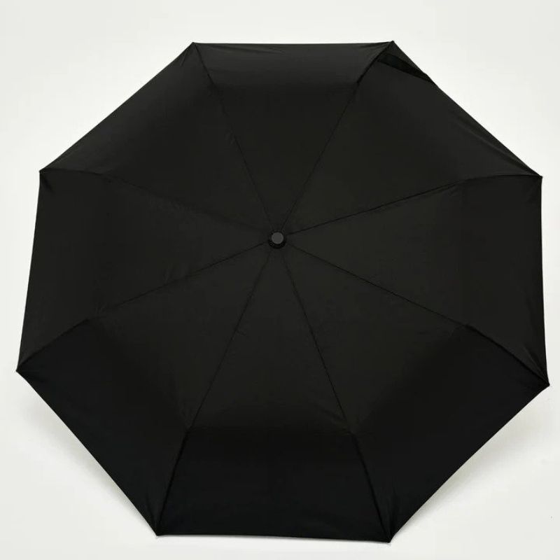 Original Duckhead umbrella black open showing top of umbrella