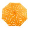 Original Duckhead umbrella saffron yellow with white splashes showing top of umbrella