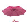 Original Duckhead umbrella terrazwow showing open umbrella and wooden duckhead and pink beak