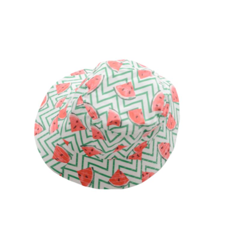 watermelon print swim hat