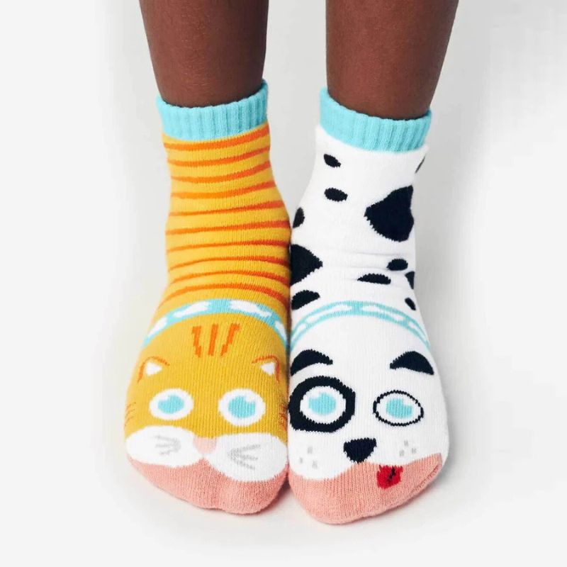 pals cat and dog socks toddler