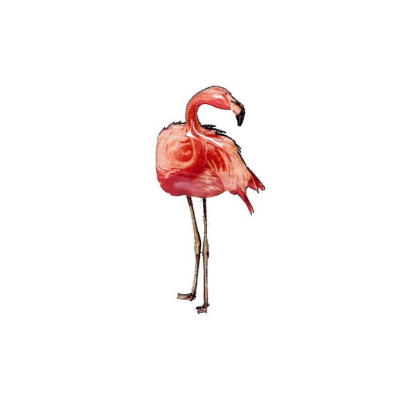 selatan flamingo brooch