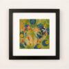 Helen Ansell Fine Art Print Golden grevillea framed