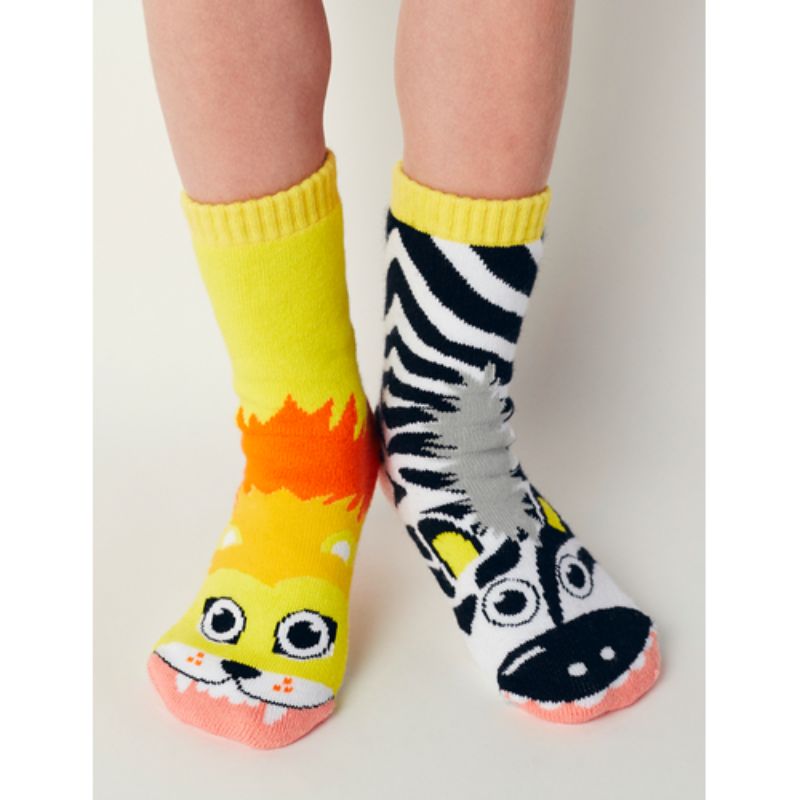 pals lion and zebra socks toddler