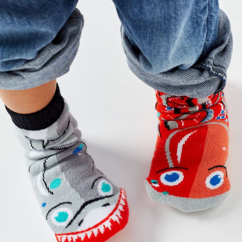 pals shark and octopus socks kids